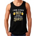 OM3® lustiges Bier Tank Top Shirt | Herren | Party Craft Beer Spruch Statement | S - 4XL Bekleidung