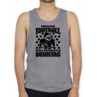 Shirtracer - American Football - American Football - Jeden verdammten Sonntag - schwarz - Tanktop Herren und Tank-Top Männer Shirtracer Bekleidung