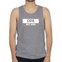 Shirtracer - Opa - Opa seit 2021 weiß - Tanktop Herren und Tank-Top Männer Shirtracer Bekleidung