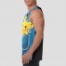 Yynn Erwachsene Herren Cartoon Pikachu Lifestyle Premium Tank Top Athletic Sleeveless Tee Print Graphic Tank Top Bekleidung