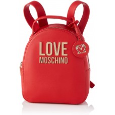 Love Moschino Damen JC4101PP1CLJ050A SS21 Rucksacktaschen Rot Mittel Schuhe & Handtaschen