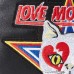 Love Moschino Damen JC4251PP0BKI0 Rucksack Schwarz Normale Schuhe & Handtaschen