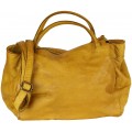 BZNA Bag Diana gelb yellow Italy Designer Damen Handtasche Schultertasche Tasche Leder Shopper Neu Schuhe & Handtaschen