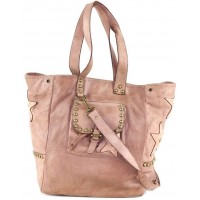 BZNA Bag Maja alt rosa Italy Designer Damen Handtasche Ledertasche Schultertasche Tasche Leder Shopper Neu Schuhe & Handtaschen