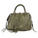 BZNA Bag Simona grün olive Italy Designer Damen Ledertasche Handtasche Schultertasche Tasche Leder Beutel Neu Schuhe & Handtaschen