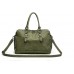 collezione alessandro Handtasche Amelia aus stark strukturiertem griffigen Material 34cm x 24cm x 12cm Schuhe & Handtaschen