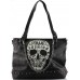 Star-Trends Damen Handtasche Totenkopf Skull Bone Bowling Bag Gothic Punk Damentasche Schultertasche by Schuhe & Handtaschen