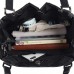 VBIGER Handtaschen Damen Geometrische Tasche Matte schwarz Damentasche Schultertaschen Umhängetaschen für Frauen Matte Schwarz Schuhe & Handtaschen