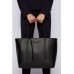 BOSS Damen Taylor Shopp Z Shopper aus genarbtem italienischem Leder mit Anhänger Schuhe & Handtaschen