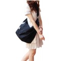 Damen Canvas Umhängetasche Handtasche Mädchen Crossover Bag Schultertasche für Arbeit Alltag Schule Wandern Einkaufen Reise Radfahren Schuhe & Handtaschen