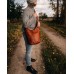 Gusti Shopper Damen Groß Leder - Josephine Ledertasche Beuteltasche Handtasche Vintage Braun Schuhe & Handtaschen