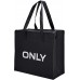 ONLY TASCHE 3er Pack Shopping Bag Umhänge Shopper Einkaufs Schulter Tasche Neu Schwarz 3er Pack Schuhe & Handtaschen