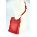 Belli Cross Bag Classic ital. Umhängetasche Damen Ledertasche Handtasche rot - 24x28x8 cm B x H x T Schuhe & Handtaschen
