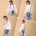 Damen Kleine Umhängetasche PU Leder Geldbörse Crossbody Handy Mini-Tasche Mode Cartoon Frauen Schultertaschen mit Reißverschluss 3-0013 Schuhe & Handtaschen