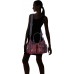 Desigual Damen Bag Arty Atari London Umhängetasche Rot Granate 25.5x15.5x32 cm B x H x T Schuhe & Handtaschen