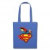 DC Comics Originals Supergirl Und Superman Stoffbeutel Hellblau Schuhe & Handtaschen