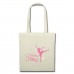 Find me in Paris Logo rosa Stoffbeutel Natur Schuhe & Handtaschen