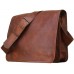 Leder Messenger Tasche Koffer Aktentasche Laptop Schulranzen Schulter Crossbody echte echte Flap Bag Schuhe & Handtaschen