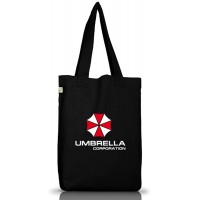 Shirtstreet24 Umbrella Corporation Jutebeutel Stoff Tasche Earth Positive Größe onesize Black Schuhe & Handtaschen