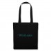 Spreadshirt WikiLeaks Text Logo Stoffbeutel Schwarz Schuhe & Handtaschen